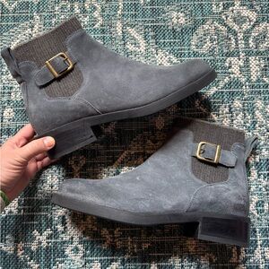Coldwater Creek Gray Ankle Boots size 10